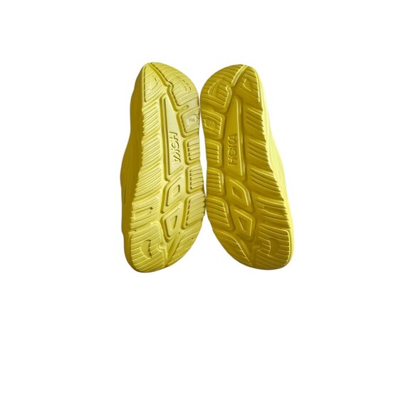 Hoka Ora Recovery Slide 3 Sandals Size 13 Yellow Foam Mens - Picture 4 of 4